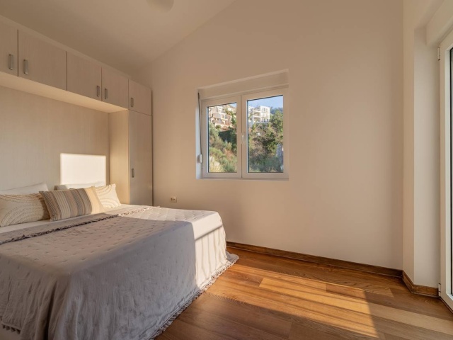 Modern two-bedroom apartment with sea view