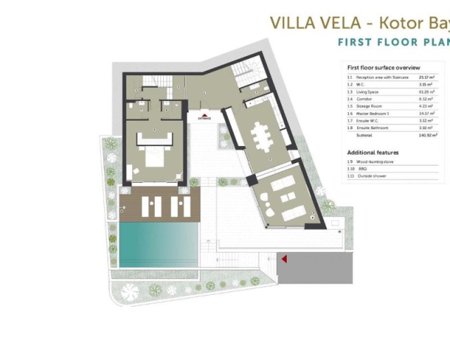 Продается Вилла Vela класса люкс с неповторимым видом на море .