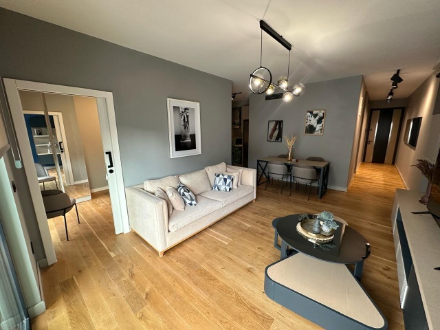 A new apartment for sale on the first line by the sea in Seljanovo, Tivat!