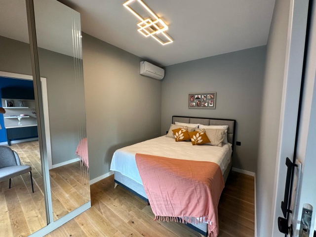 A new apartment for sale on the first line by the sea in Seljanovo, Tivat!