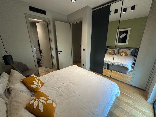 A new apartment for sale on the first line by the sea in Seljanovo, Tivat!