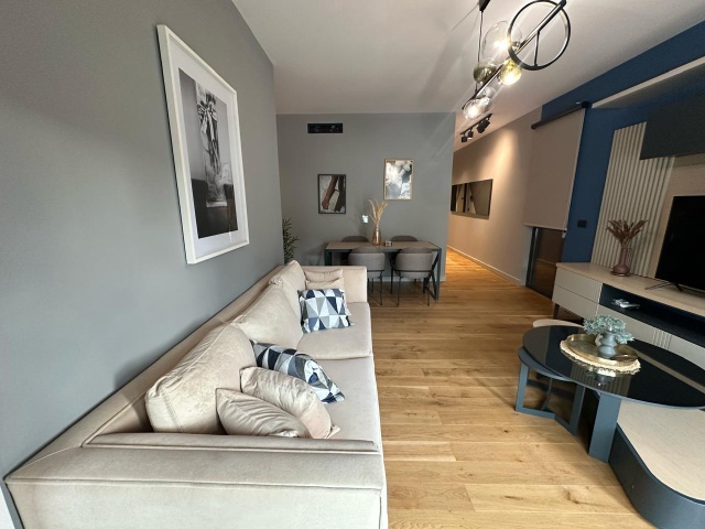 A new apartment for sale on the first line by the sea in Seljanovo, Tivat!