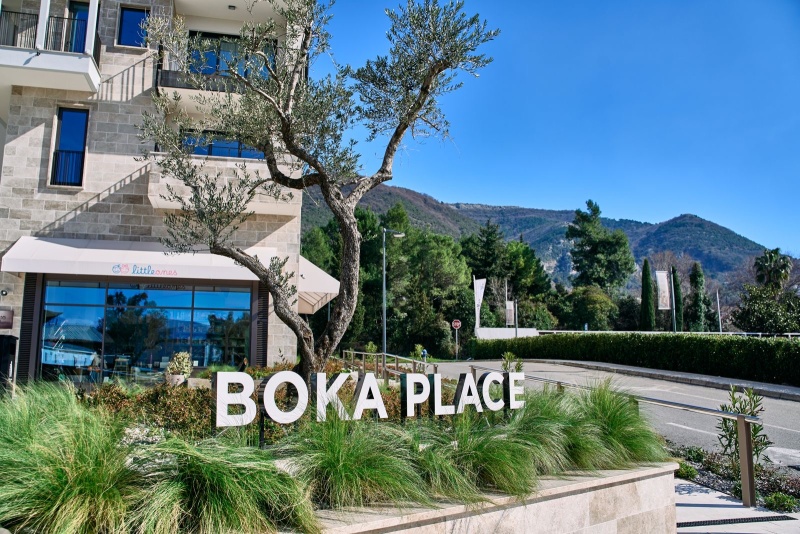 Продается современная квартира с двумя спальнями в комплексе «Boka Place» Porto Montenegro