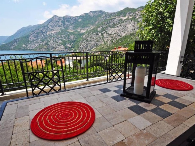 For sale Excellent two –bedroom duplex with a beautiful view of the  Bay Risan Kotor