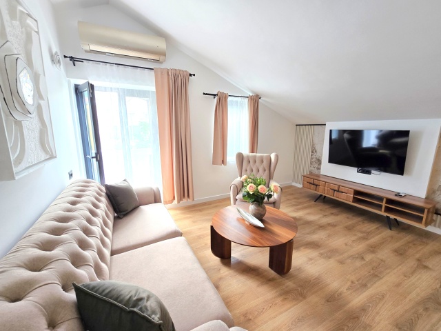 For sale is a completely renovated three-story hotel in the  Budva