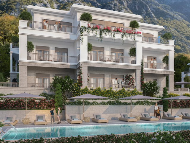 Vrhunski stambeni projekat u izgradnji u Dobroti, Kotor