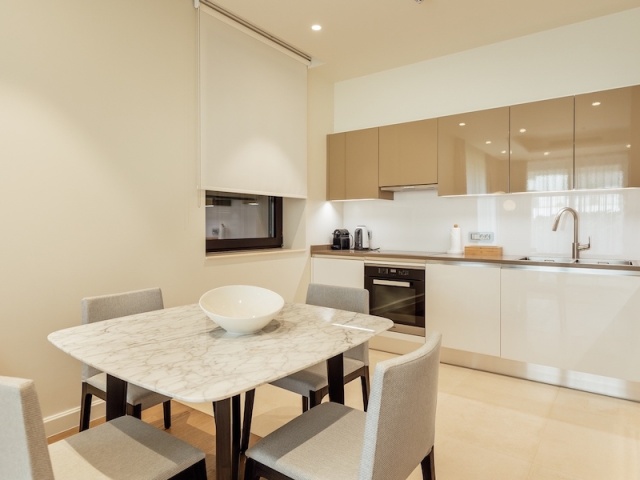 Zwei-Zimmer-Wohnung in Portonova mit privatem Garten