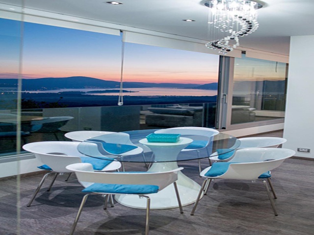 Современная вилла с открытым видом на море — Кавац, Котор