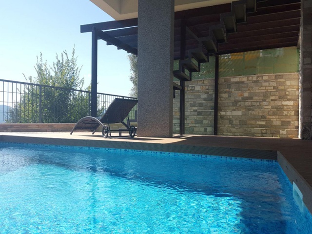 Современная вилла с открытым видом на море — Кавац, Котор