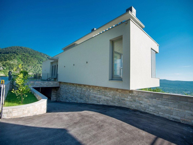 Современная вилла с открытым видом на море — Кавац, Котор