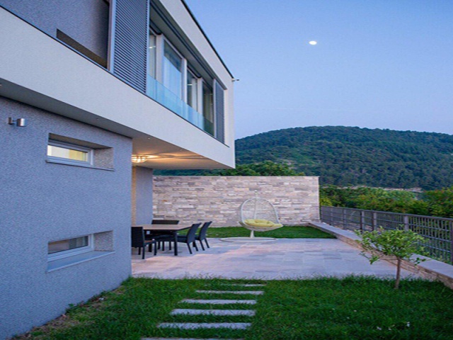 Современная вилла с открытым видом на море — Кавац, Котор