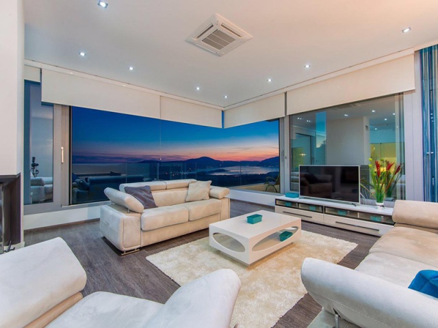 Современная вилла с открытым видом на море — Кавац, Котор