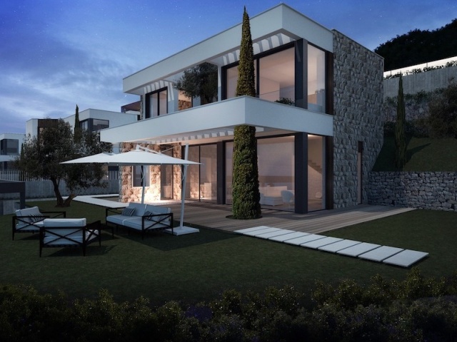 Vile na prodaju u osamljenom kompleksu u Herceg Novom