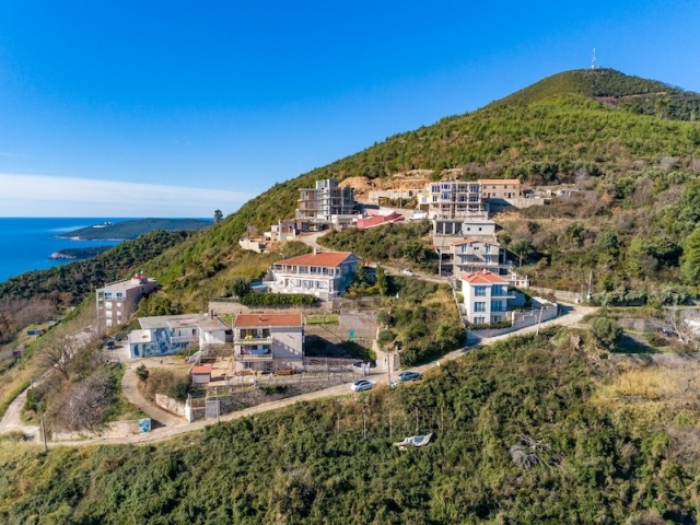 Urbanised Hillside Plot with Spectacular Sea and Old Town Views, Budva