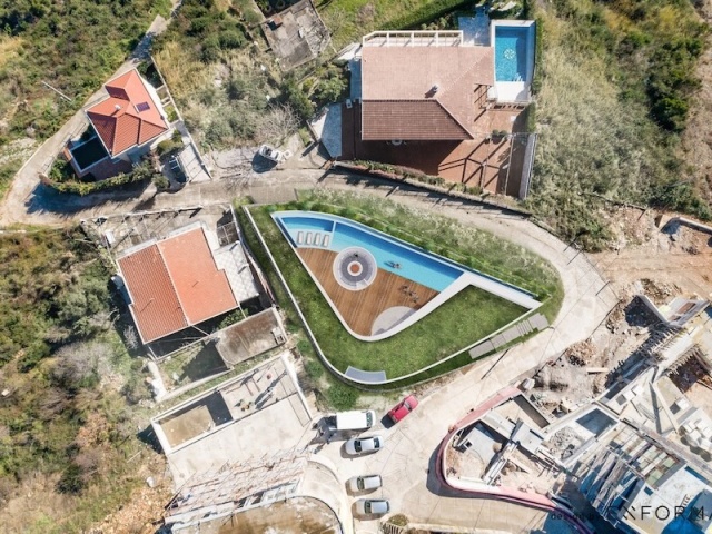 Urbanised Hillside Plot with Spectacular Sea and Old Town Views, Budva