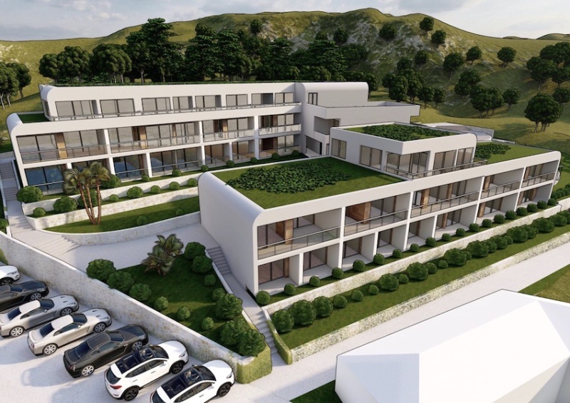 Luksuzni stambeni kompleks uz more, Bonici, Tivat