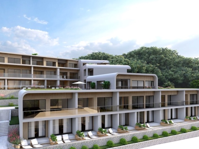 Luksuzni stambeni kompleks uz more, Bonici, Tivat