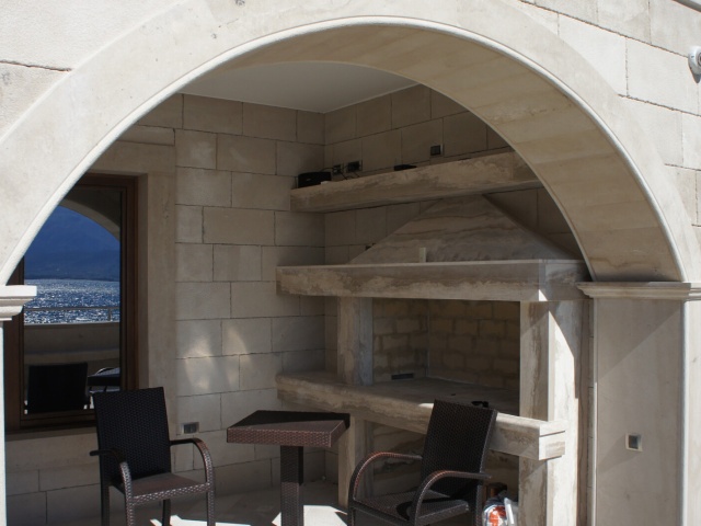 Villa on the waterfront in Đenovići